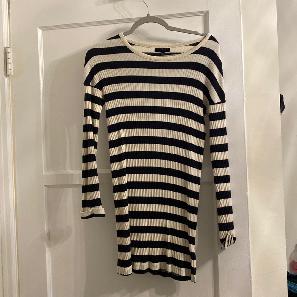 Long sleeve sweater dress